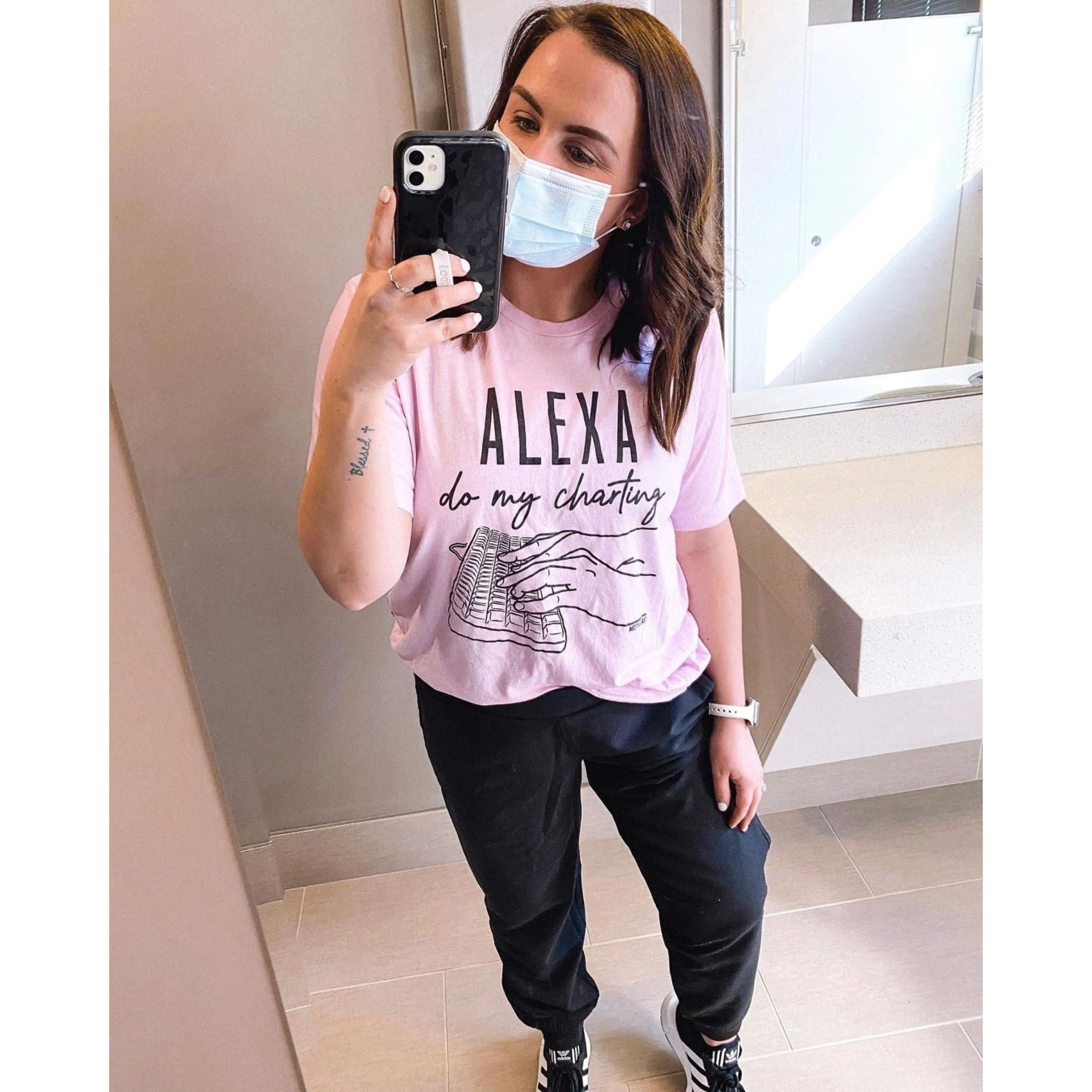 Alexa Do My Charting Tee - FINAL SALE
