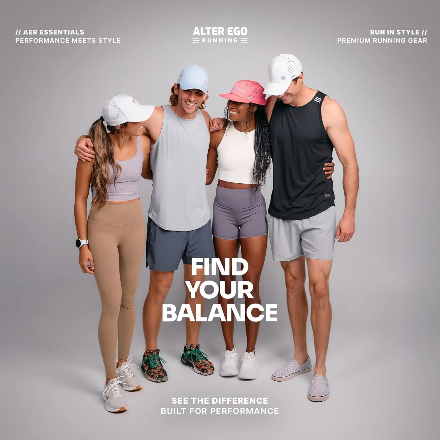 Alter Ego Coaster Splash Running Hat  Lightweight, Water Repellent, Men & Women