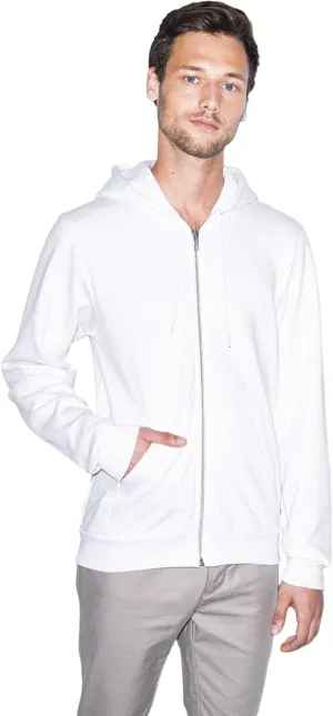American Apparel Men's Flex Fleece Long Sleeve Zip Hoodie