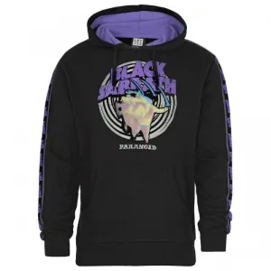 Amplified Mens Black Sabbath Fleece Taped Hoodie