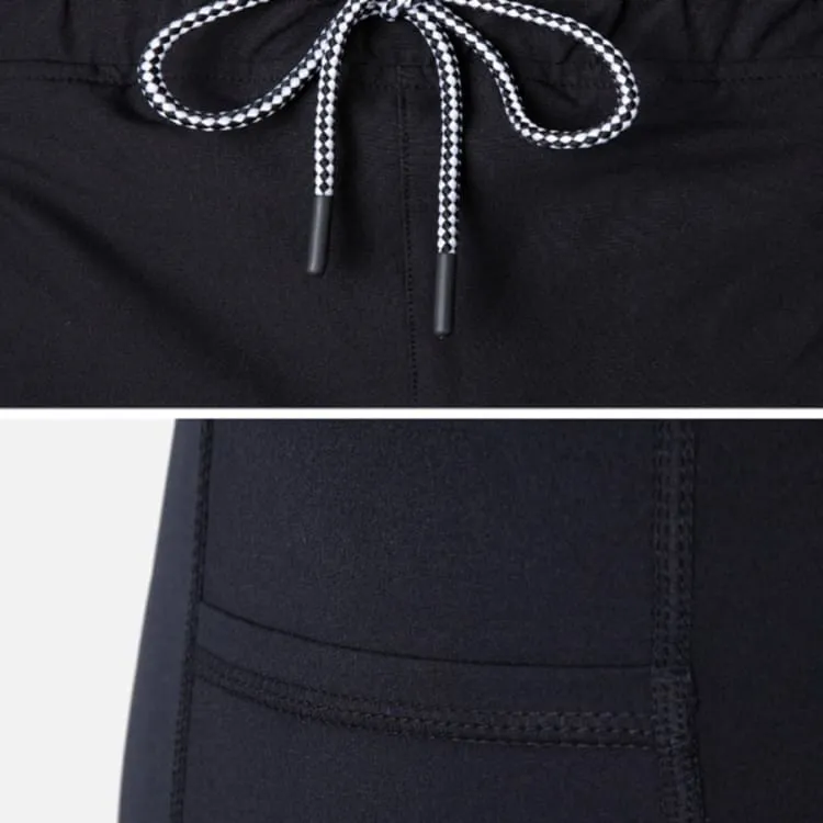 Barrel Women Essential Beach Leggings Shorts-BLACK