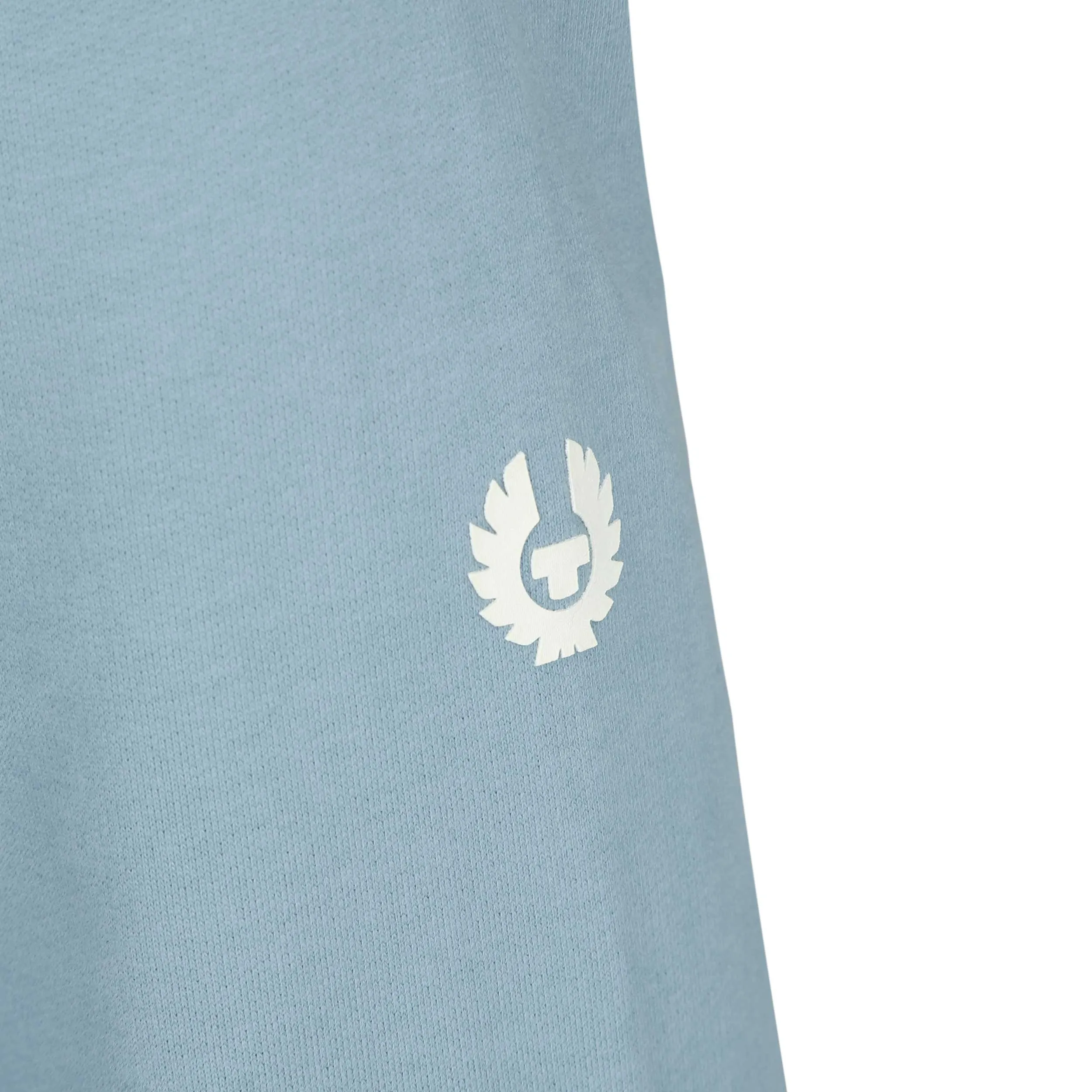Belstaff 1924 Hooded Sweat Top in Arctic Blue