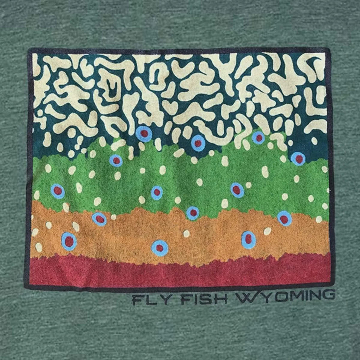 Brook Trout Pattern Tee