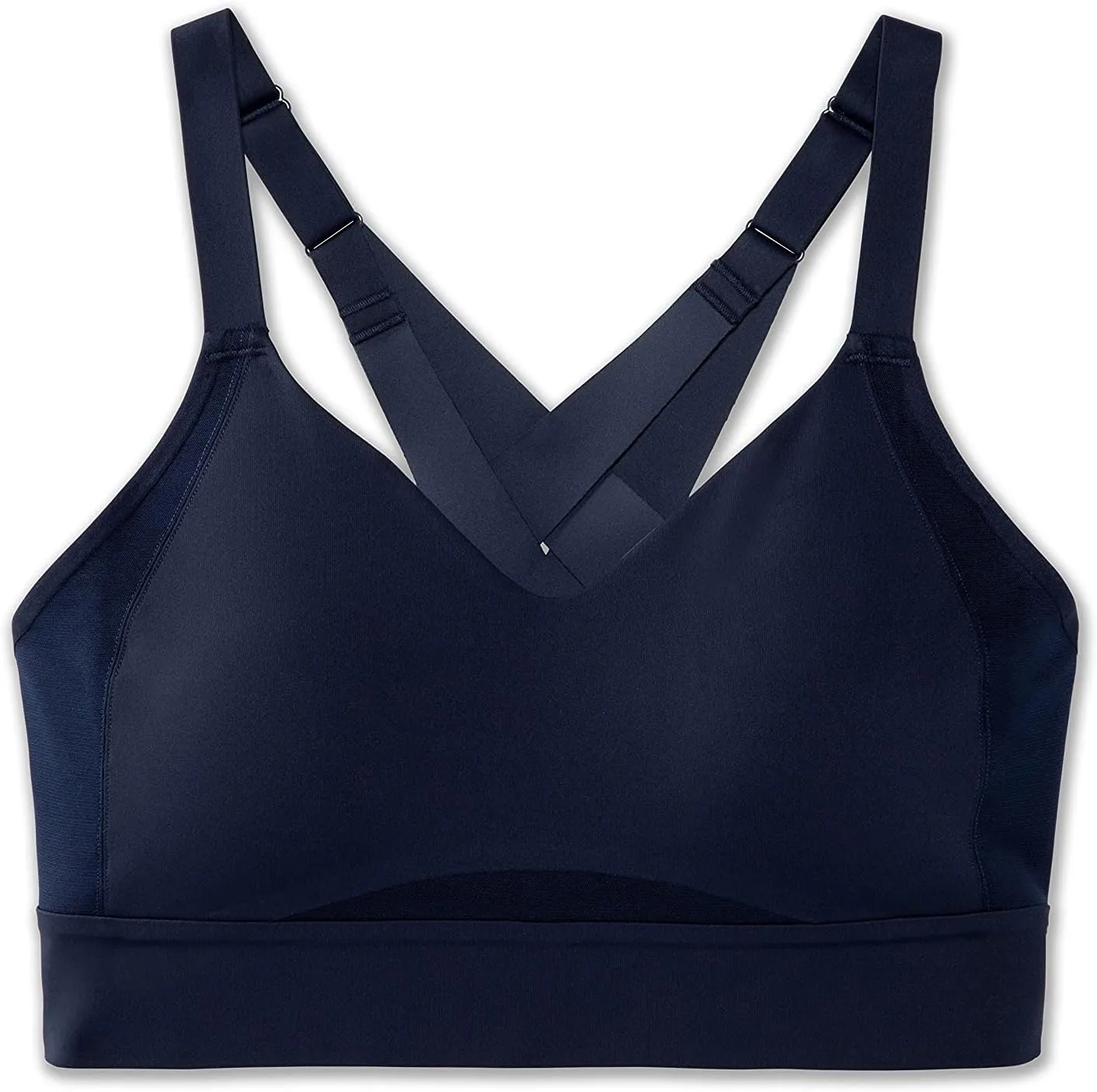 Brooks Women's Interlace Sports Bra for High Impact Running, Workouts & Sports with Maximum Support