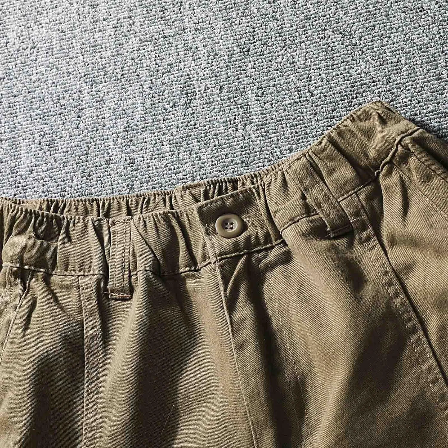 Cargo Pants for Men,Solid Long Pants Sweatpants Multiple Pockets Pants Outdoor Straight Type Fitness Trousers