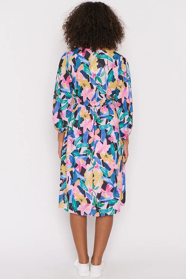 Carter Colour Block Garden Dress