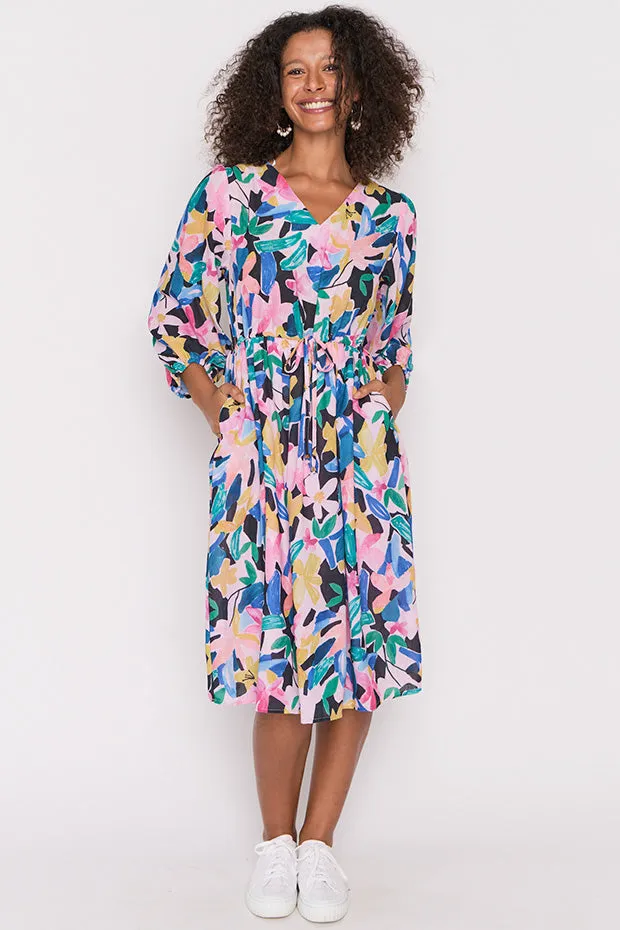 Carter Colour Block Garden Dress