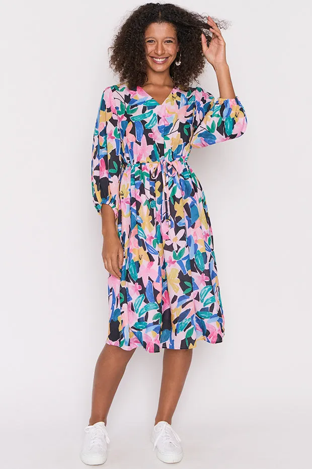 Carter Colour Block Garden Dress