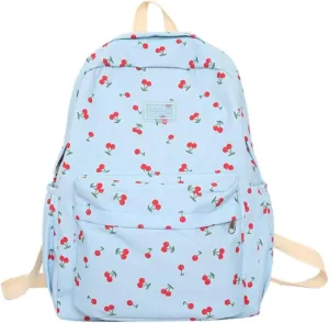 Cherry Aesthetic Backpack Laptop Travel Casual Backpack 3 Point Screwdriver