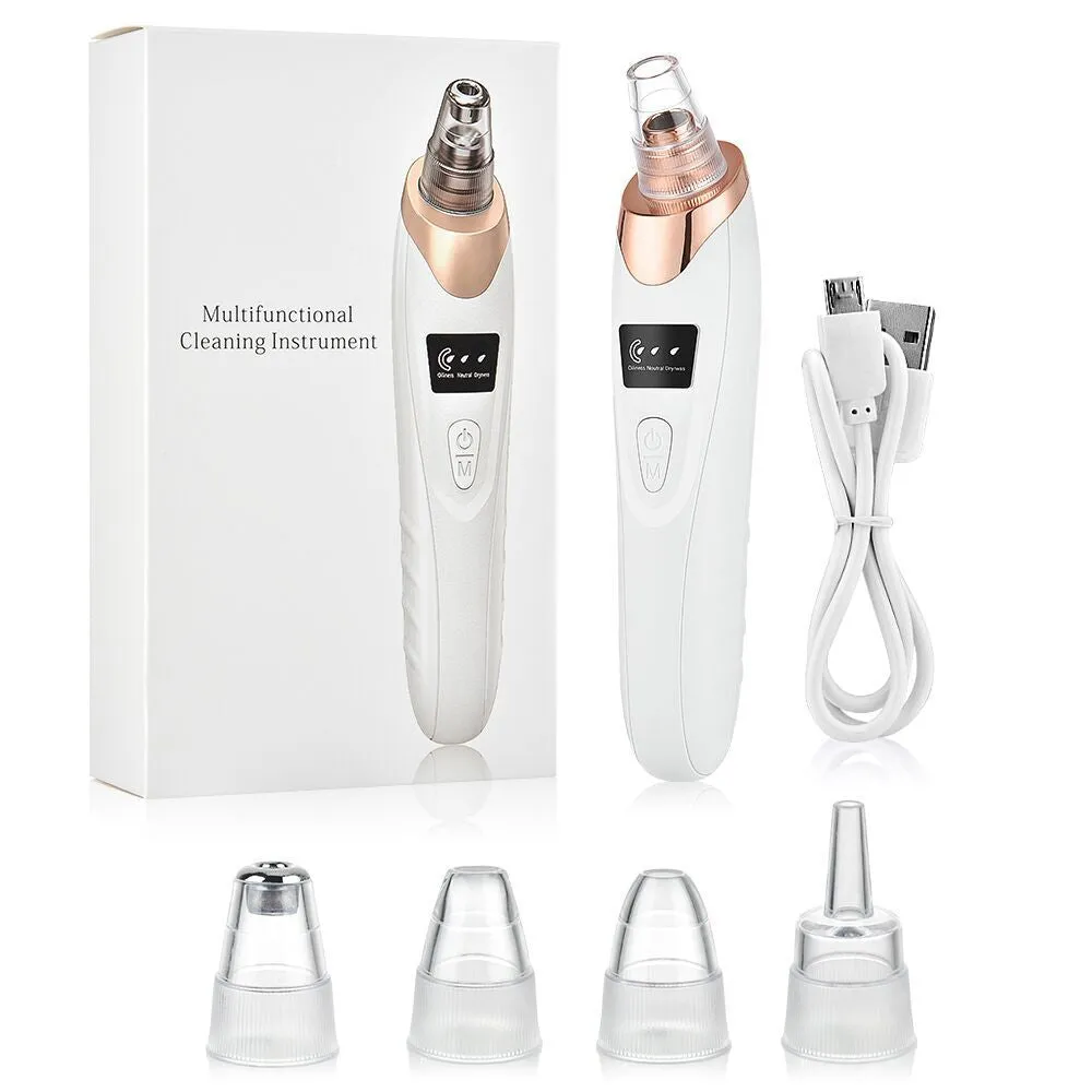Electric Blackhead Removal Device Pore Cleanser Gadget Microcrystal Household Pore Cleaner Professional Beauty Instrument