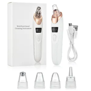 Electric Blackhead Removal Device Pore Cleanser Gadget Microcrystal Household Pore Cleaner Professional Beauty Instrument