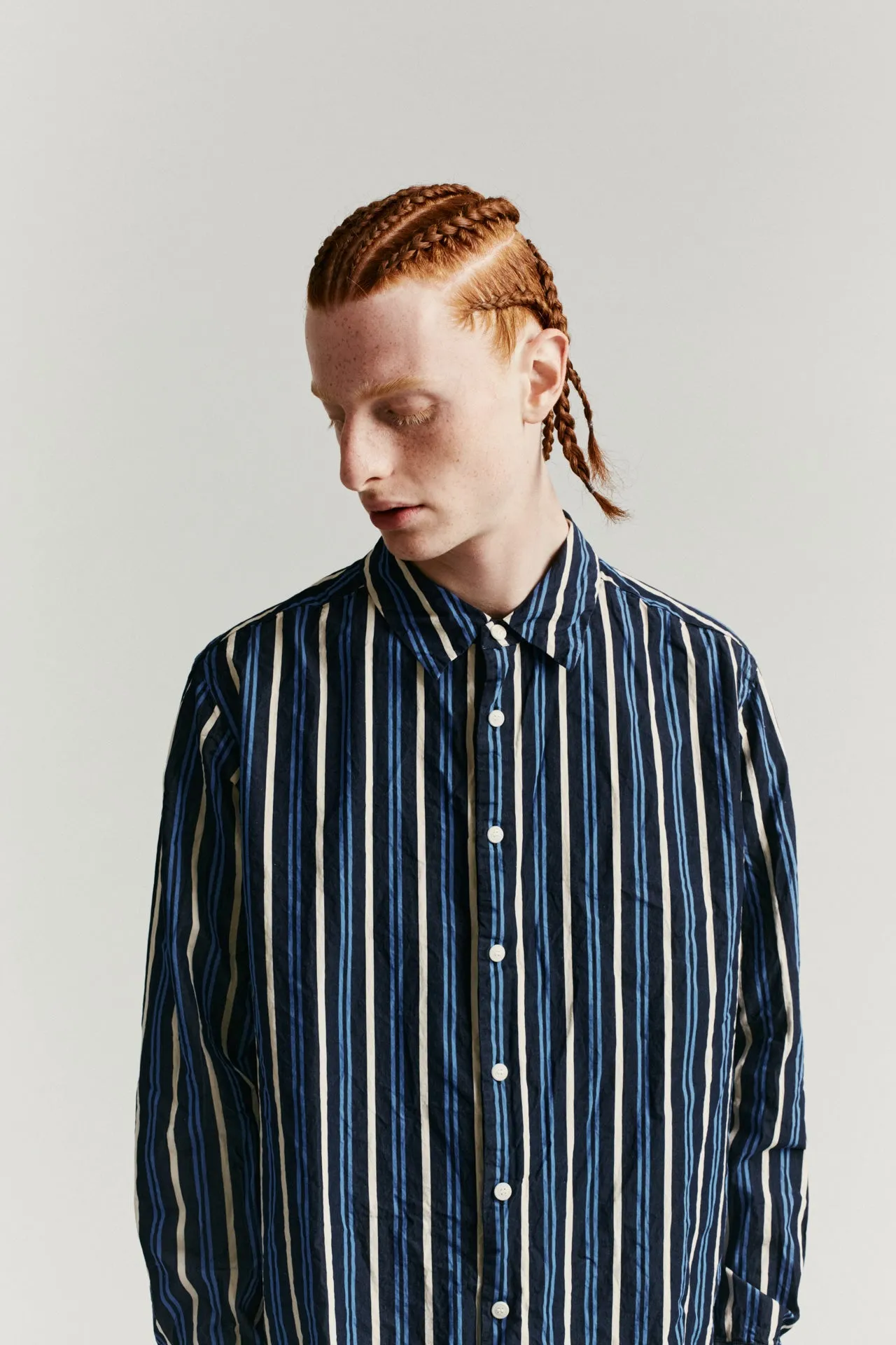 FELIX SHIRT - PAPER STRIPE - STR8 / 80