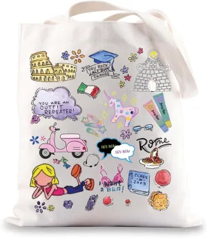 G2TUP Gordo & Miranda Tote Bag Cartoon Fans Gift Your Are En Outfit Shoulder Bag Gordo & Miranda Merch (Hey Now TG)