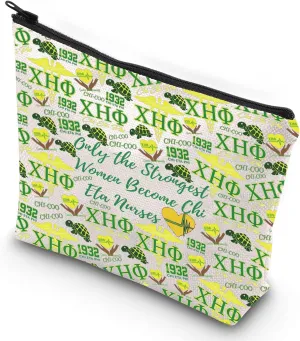 G2TUP Nursing Sorority Makeup Bag Gift Sorority Gift Only the Strongest Women Become Nurses Cosmetic Bag 1932 Sisterhood Merch (Only Strongest New)