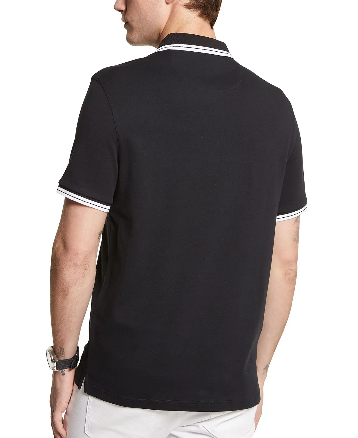 Greenwich Michael Kors men's polo shirt, black