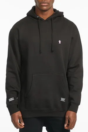 Grizzly Guys Black OG Bear Embroidered Popover Hoodie