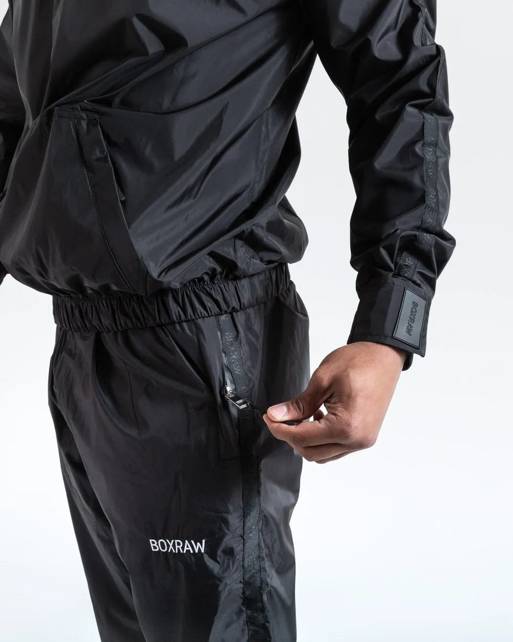 HAGLER SAUNA SUIT - BLACK