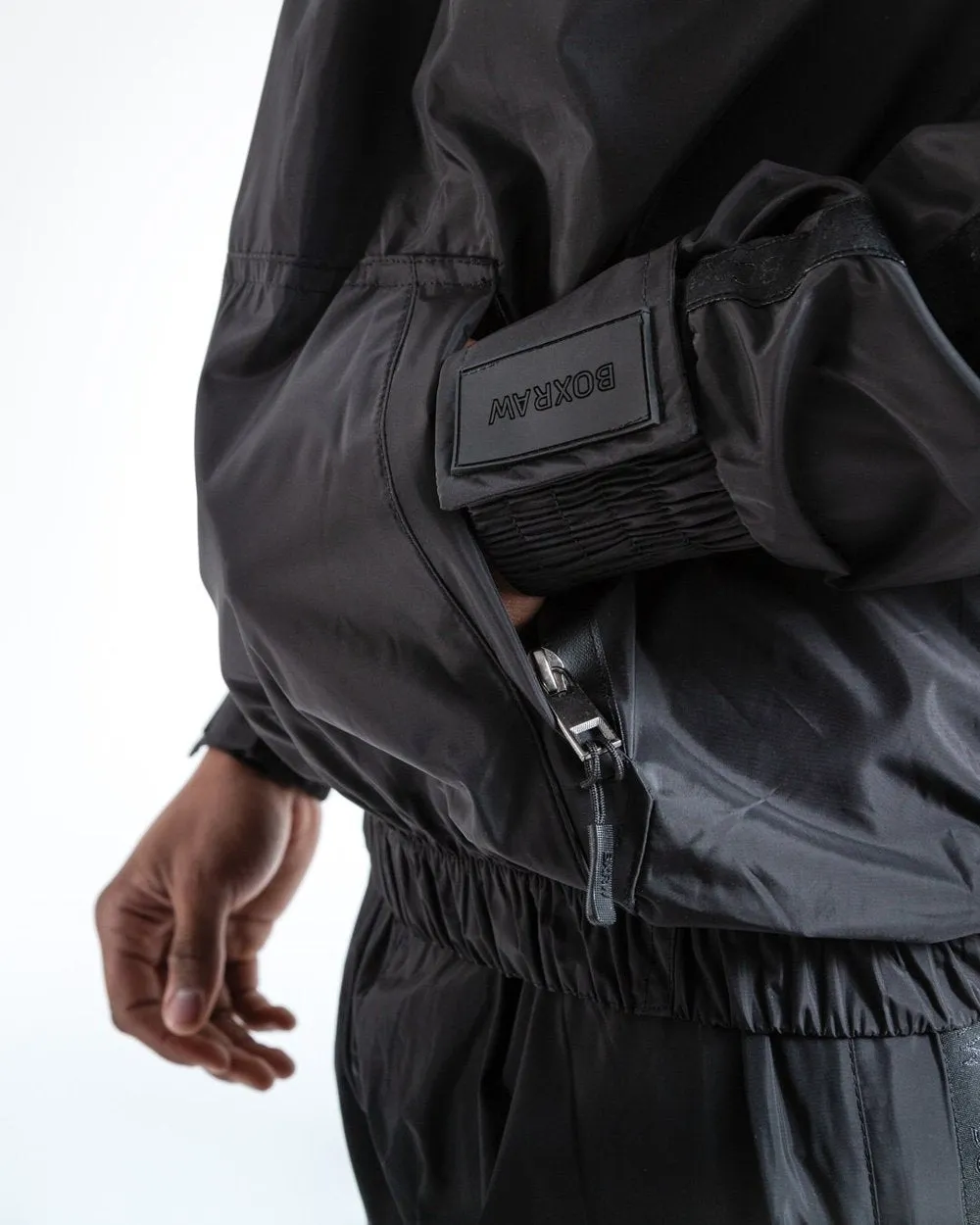 HAGLER SAUNA SUIT - BLACK