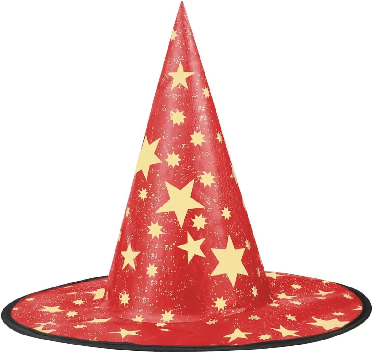 Halloween Wizard Cape Witch Star Pattern Costume Cloak with Hat Pumpkin Bag for Children Kids(Over 3 Years Old)