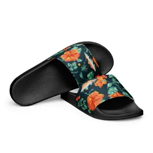 Hawaiian Hibiscus Mens slides