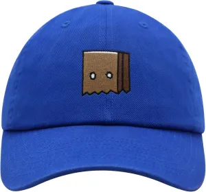 JPAK Paper Bag Mask Premium Dad Hat Embroidered Cotton Baseball Cap Funny