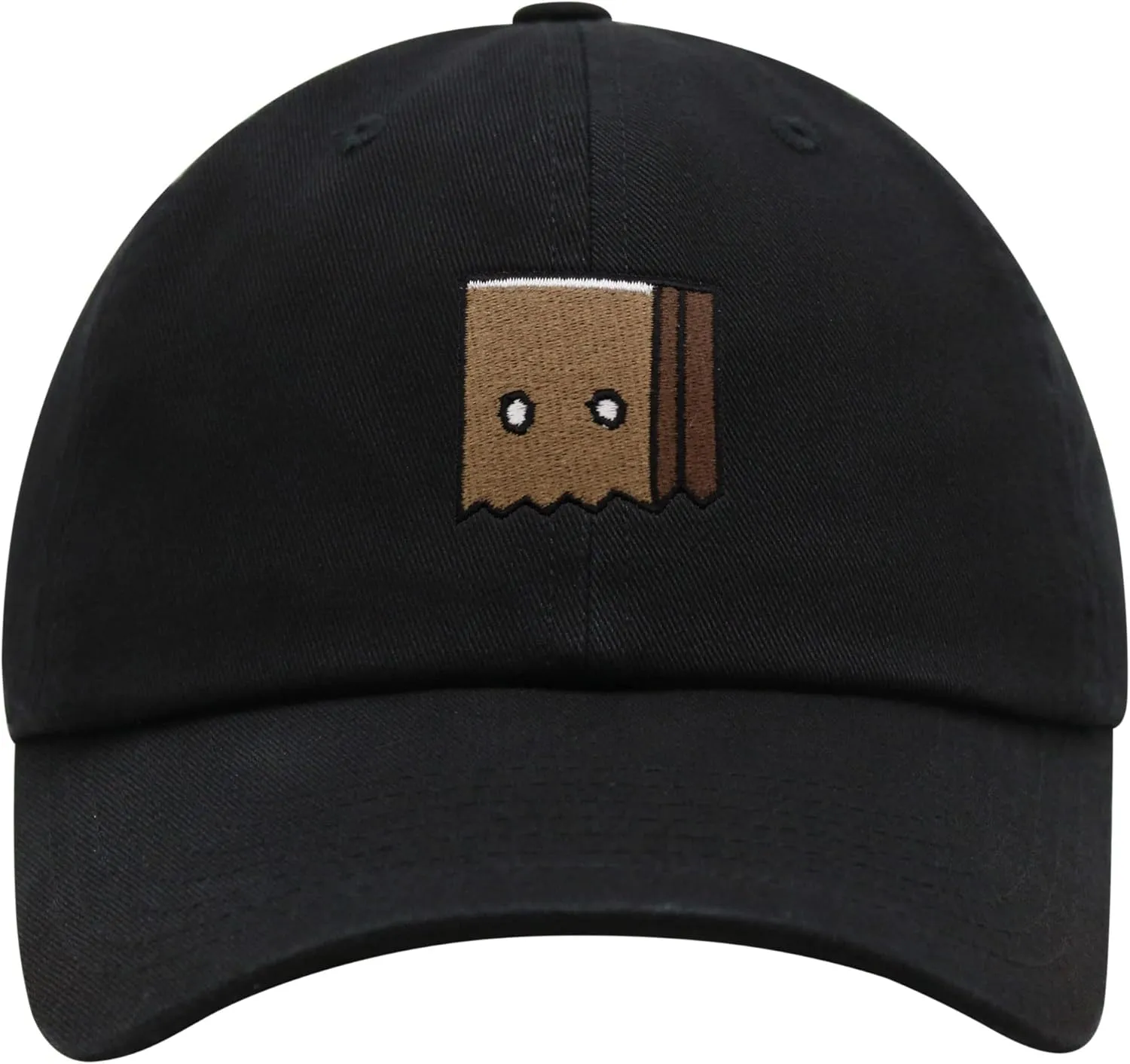 JPAK Paper Bag Mask Premium Dad Hat Embroidered Cotton Baseball Cap Funny