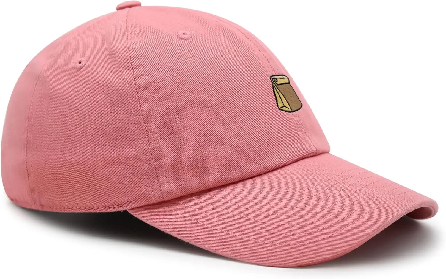 JPAK Paper Bag Premium Dad Hat Embroidered Cotton Baseball Cap Grocery