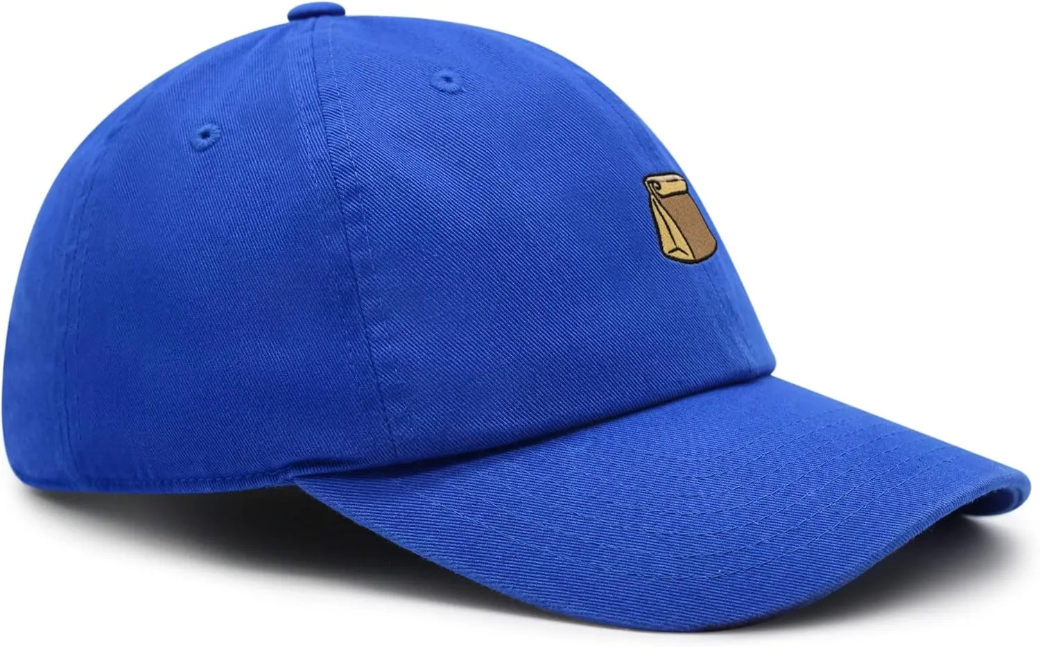 JPAK Paper Bag Premium Dad Hat Embroidered Cotton Baseball Cap Grocery
