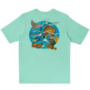 Kids Stingray Short Sleeve Cotton T-Shirt
