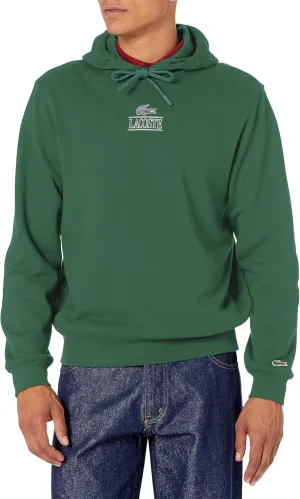 Lacoste Men's Minimal Croc Hooded Sweatshirt