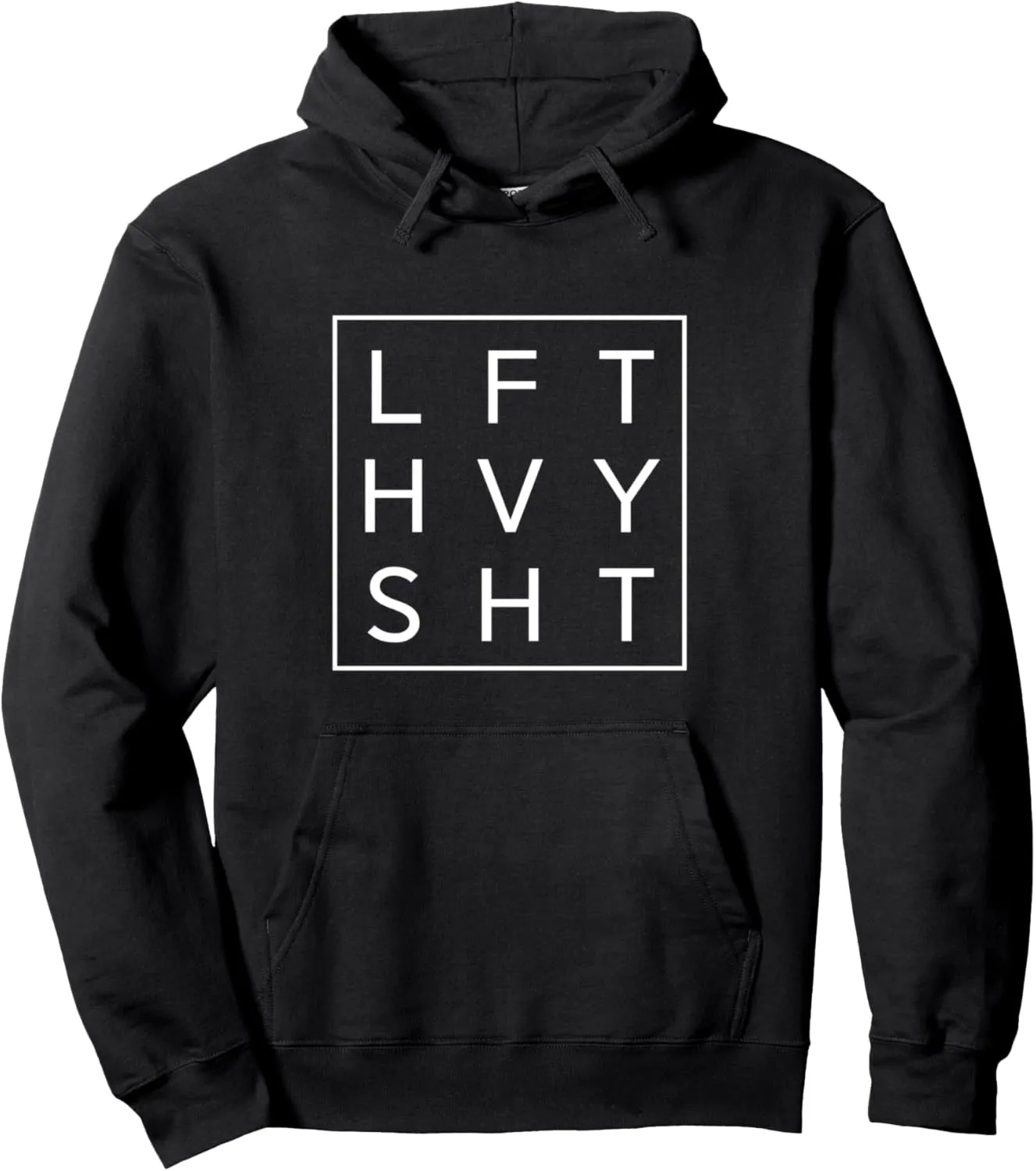 LFT HVY SHT - Lift Heavy Stuff - Weight Lifting Gym Pullover Hoodie