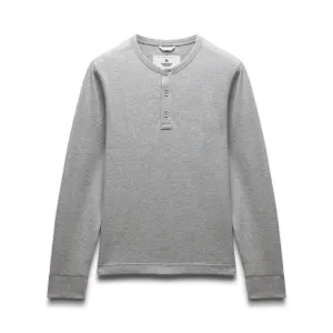 Lighweight Waffle Henley