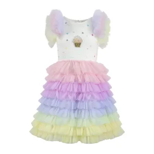 Lola   The Boys Cupcake Pearl Tulle Dress