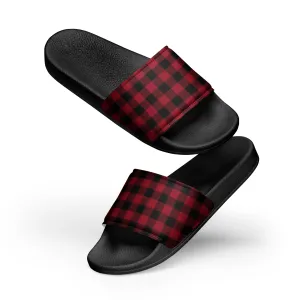 Lumberjack Flannel Mens slides