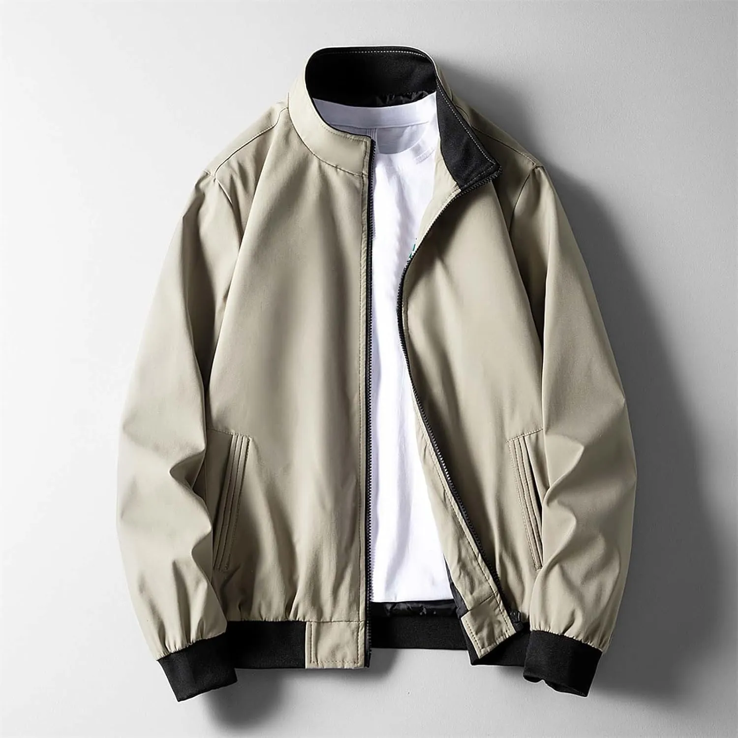 Mens Flannel Shirts All Casual Baseball Jacket Mens Jackets Black Sweatshirt Men Rain Mens Jackets Casual Stylish