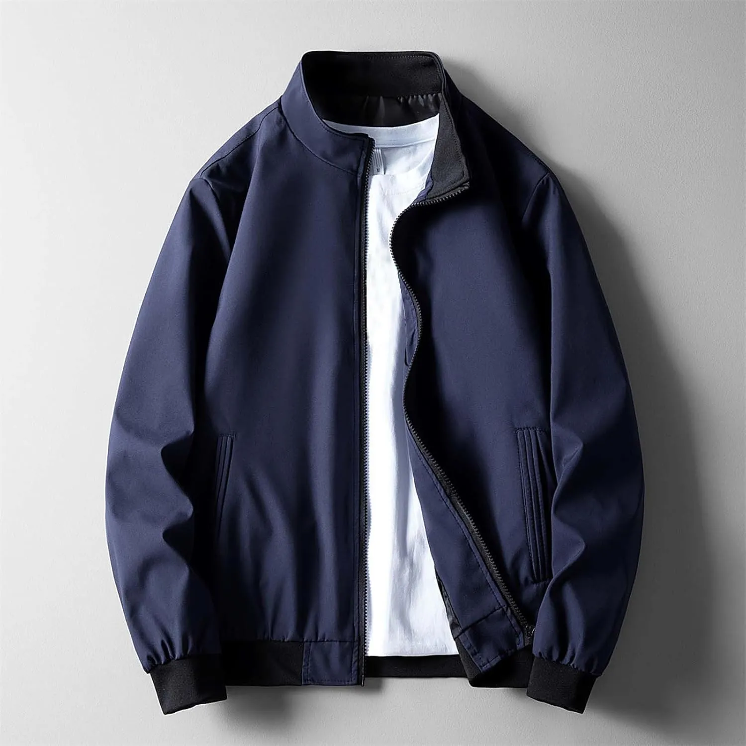 Mens Flannel Shirts All Casual Baseball Jacket Mens Jackets Black Sweatshirt Men Rain Mens Jackets Casual Stylish