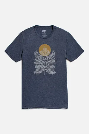 Men's Peace in Plants Tee / Navy