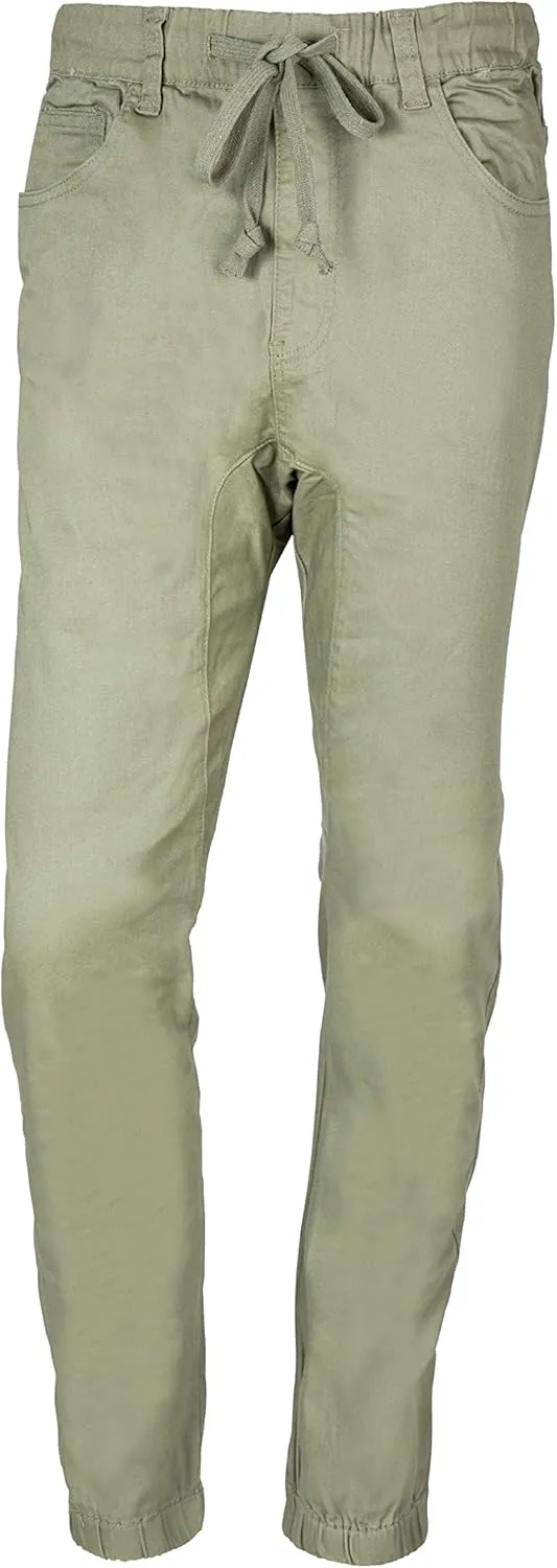 Minimal Apparel Men's Trendy Harem Twill Slim Fit Jogger Pants, DC-Jade, X-Large