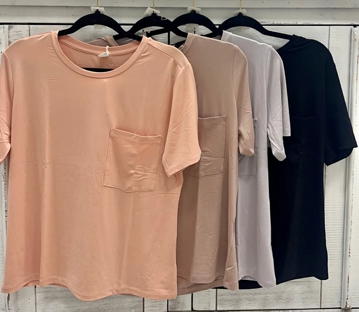 Multiple Colors - Summer Cool Bambo Crewneck Tees