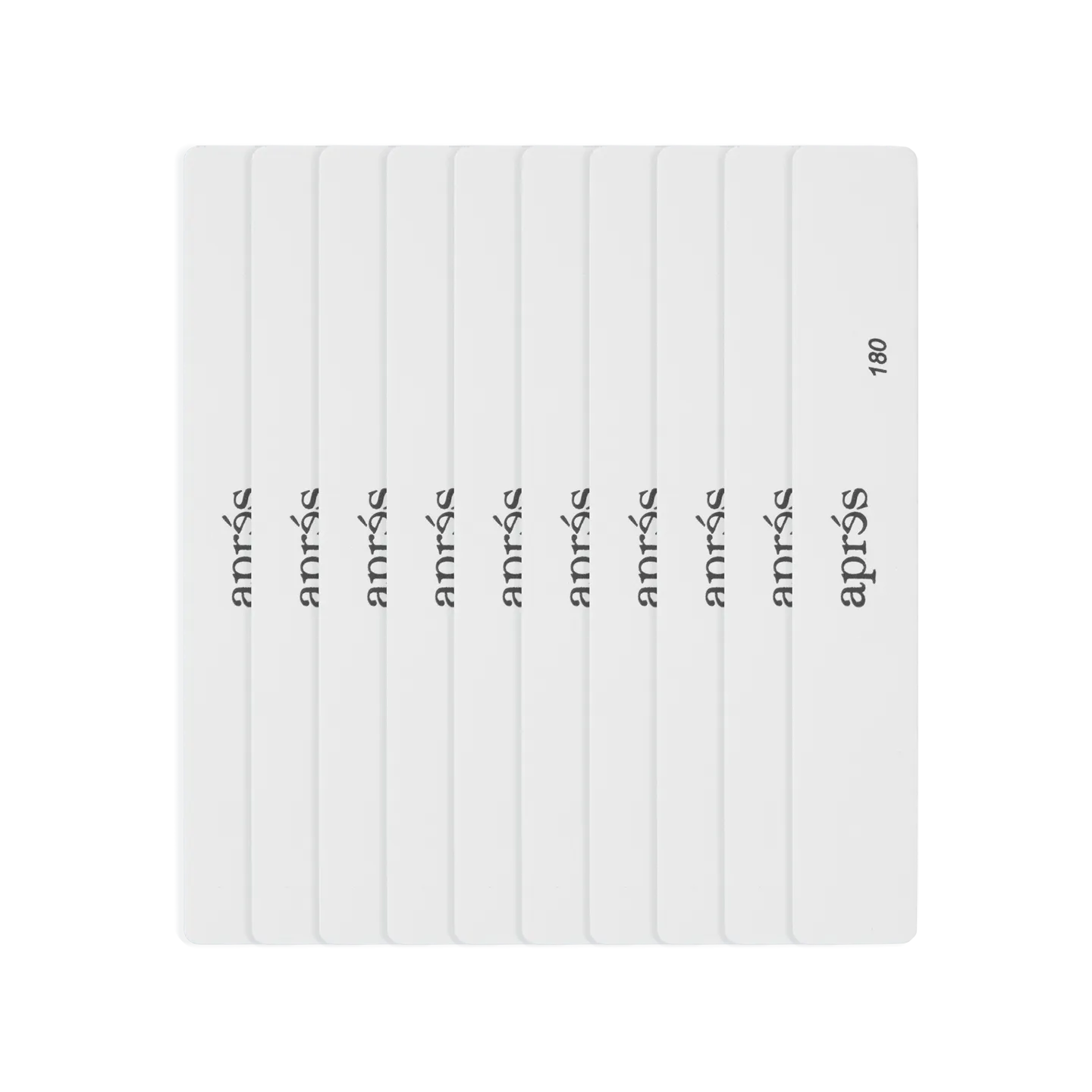 Nail File 100/180 Grit - White Square