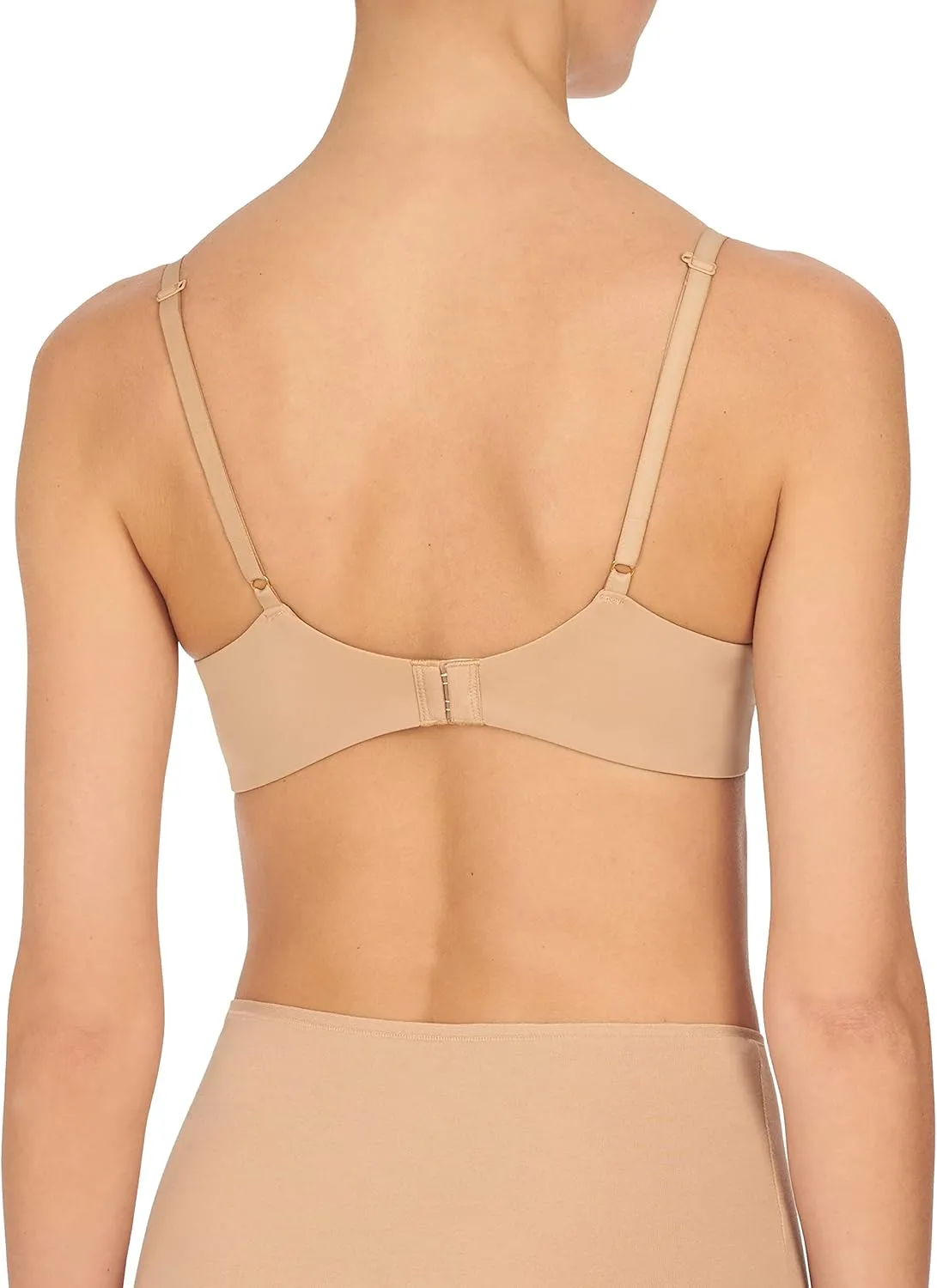 Natori Women's Minimal Convertible Push-up (Black, 32B)