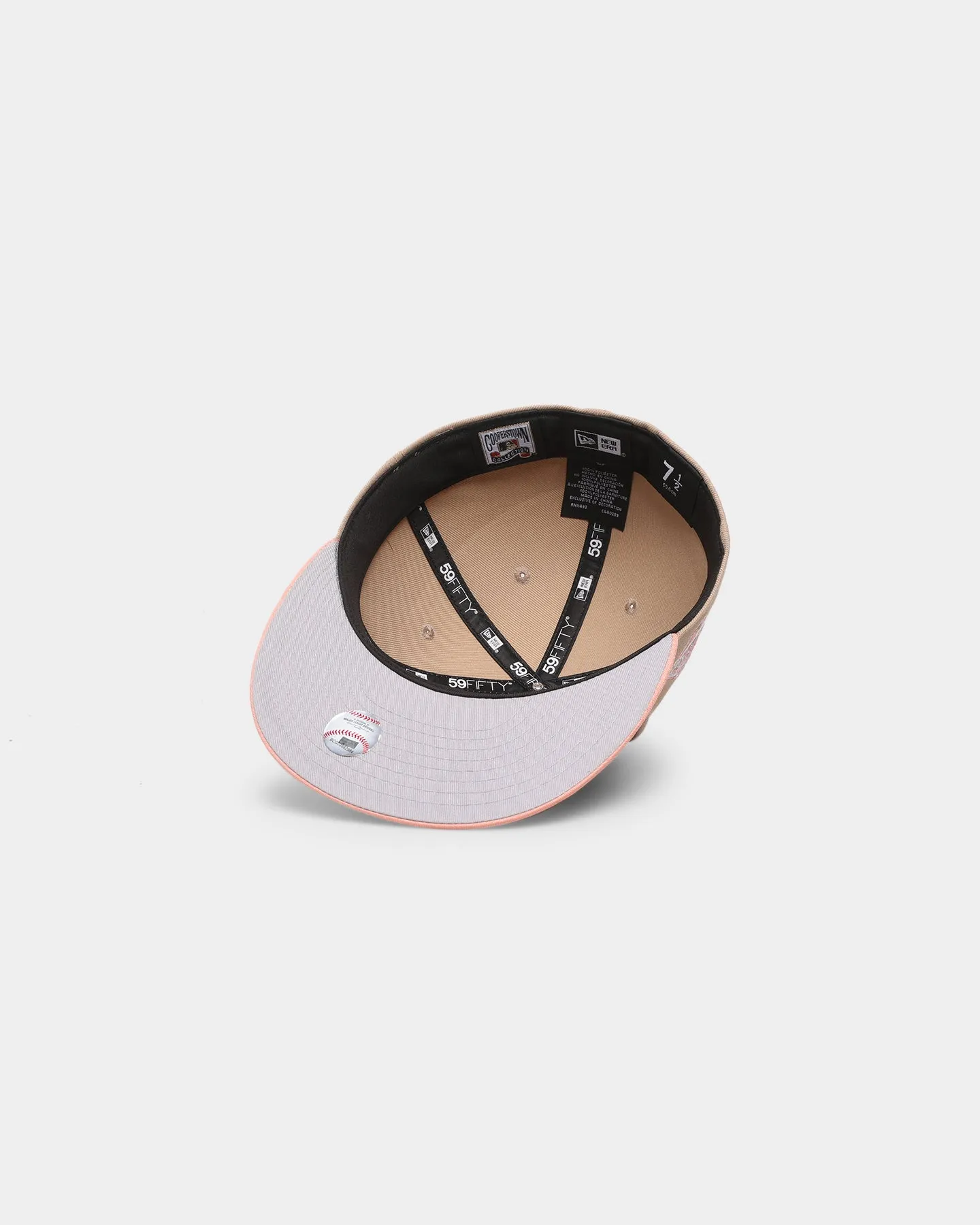 New Era Atlanta Braves 'Tumbleweed Sundae' 59FIFTY Fitted Khaki/Pink