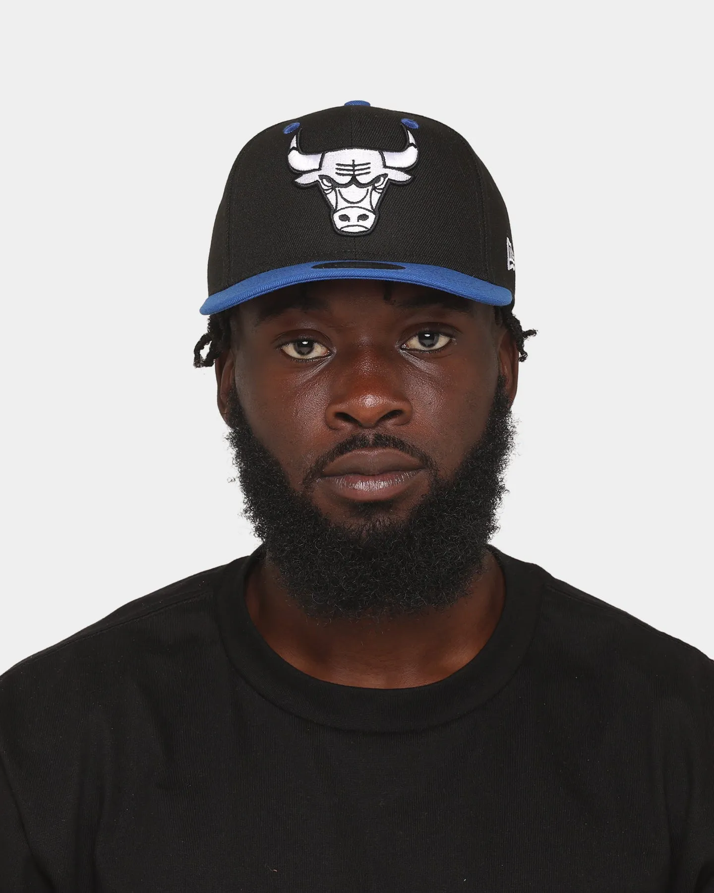 New Era Chicago Bulls 'Black Royal' 9FIFTY Original Fit Snapback Black/White