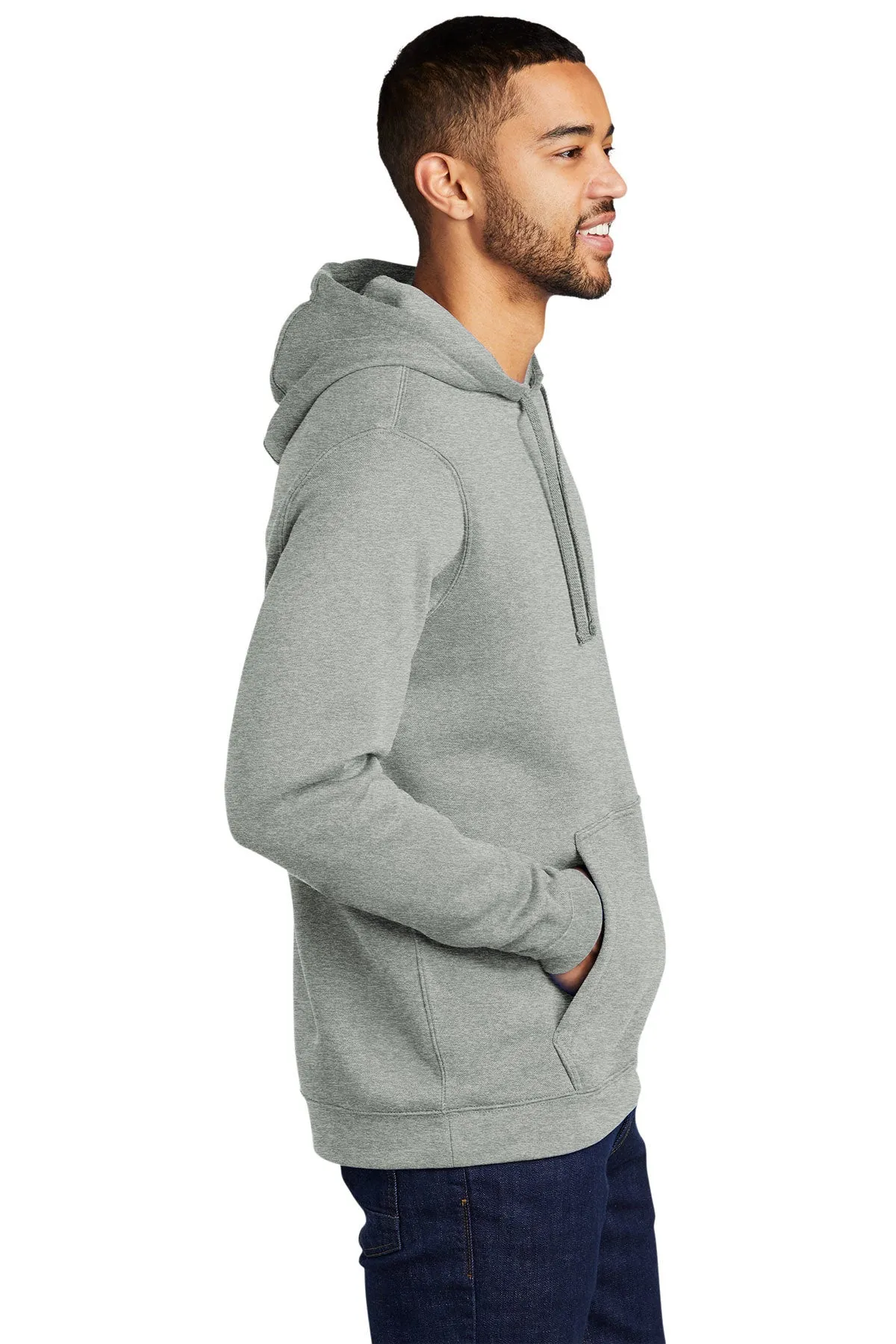 Nike Club Fleece Customized Hoodies, Dark Grey Heather