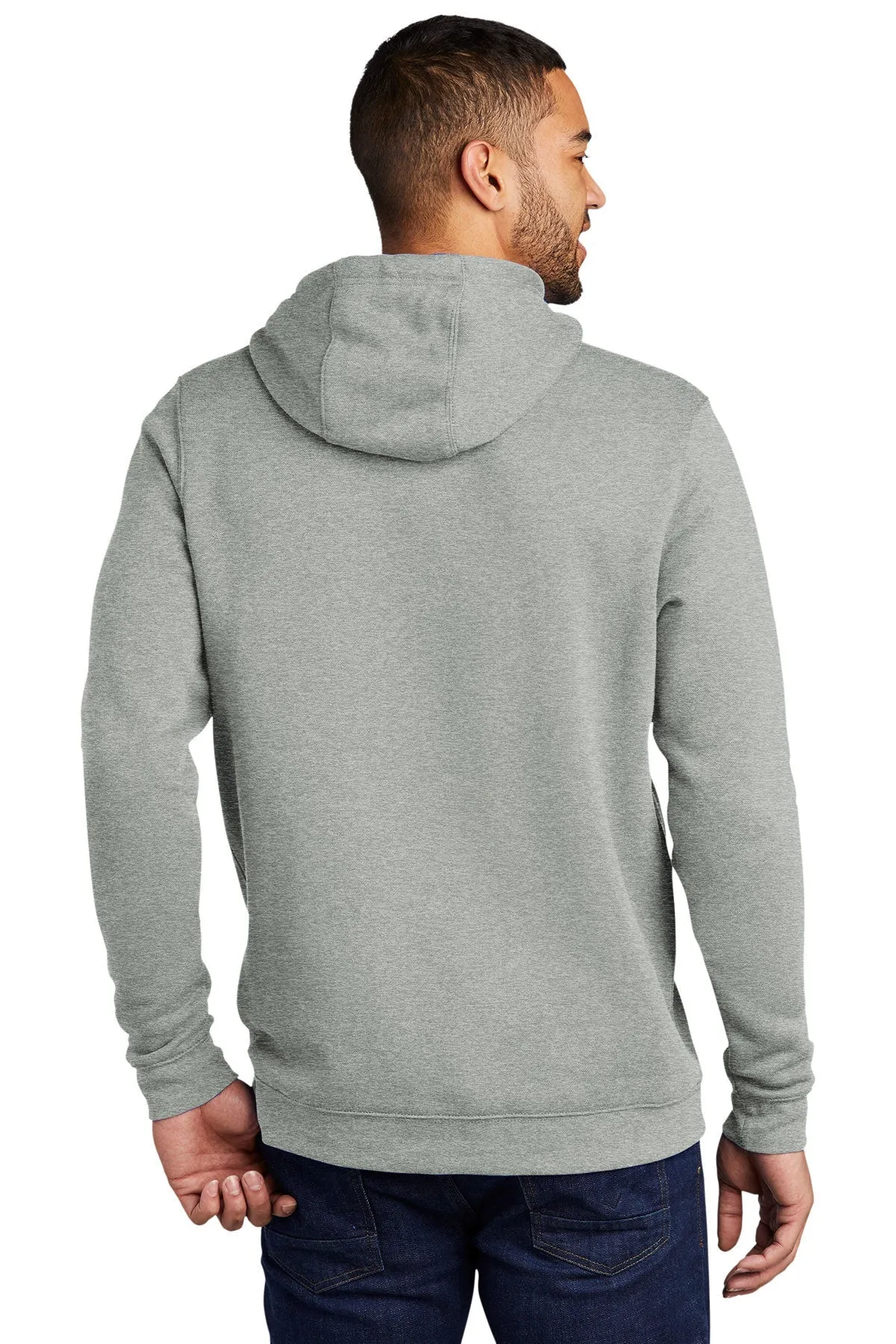 Nike Club Fleece Customized Hoodies, Dark Grey Heather