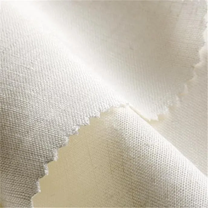 OFFCUT LAYLA ORGANIC ~ Natural Linen Fabric 17x280cm