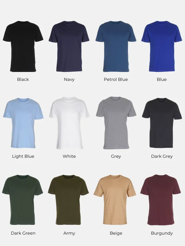 Organic Basic T-shirts - Package Deal (6 pcs.) (email)