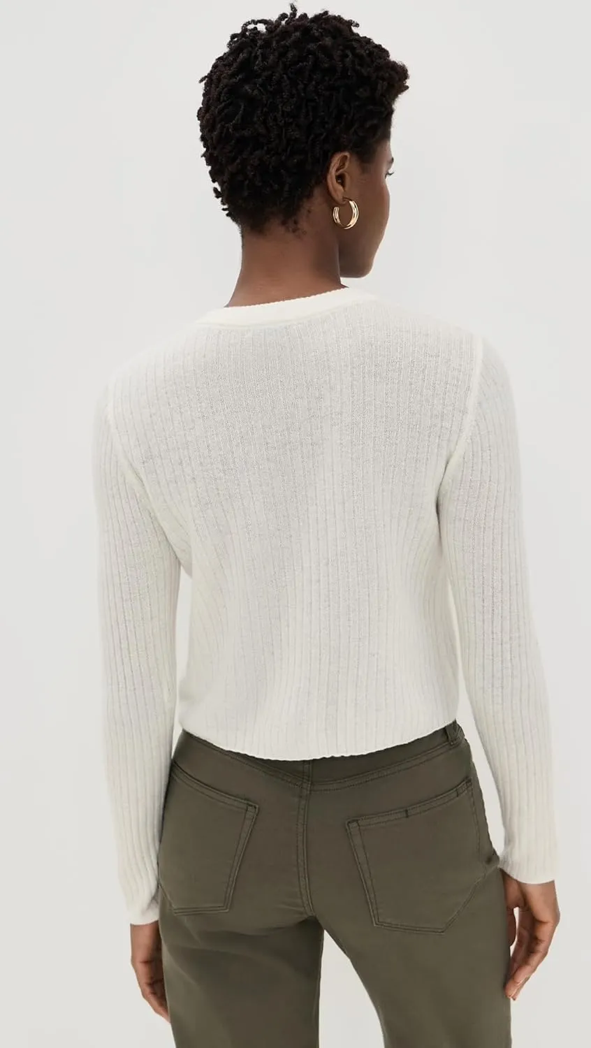 PAIGE Women's Acqua Cashmere Cardigan