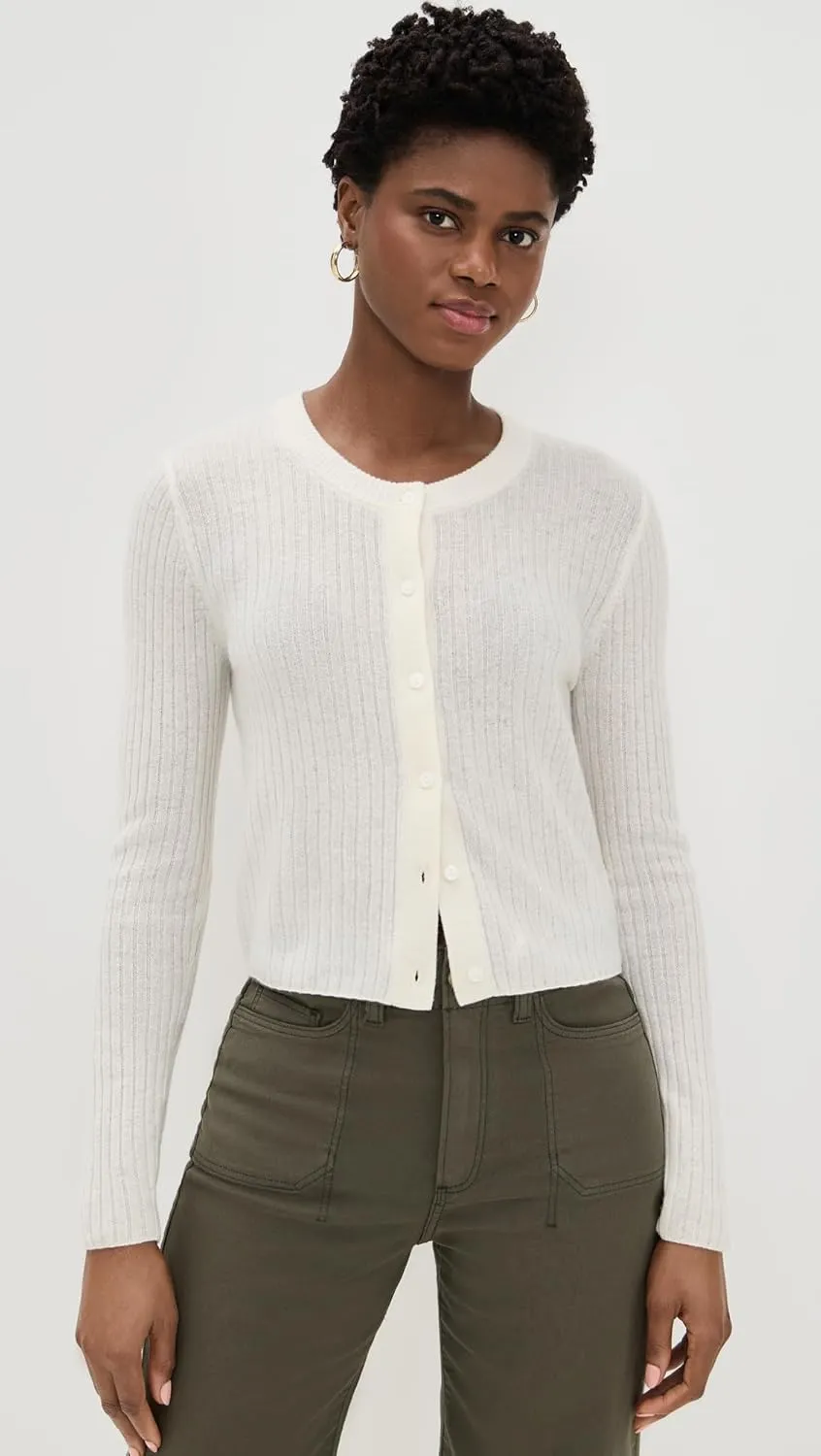 PAIGE Women's Acqua Cashmere Cardigan