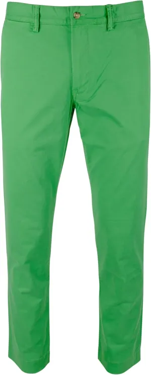 POLO RALPH LAUREN Men's Stretch Slim Fit Chino Pants Grn 33WX32L Green